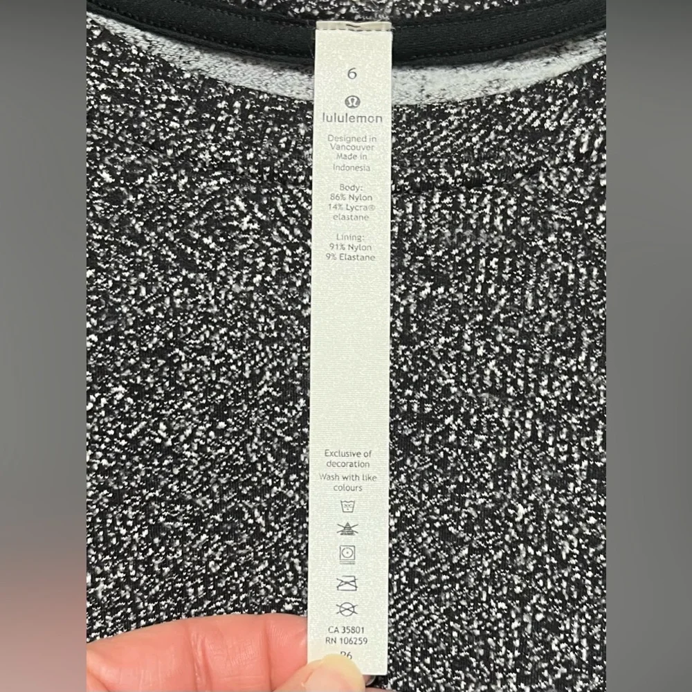 NEW Lululemon Runderful Long Sleeve Activewear Running Shirt Thumb Holes Run